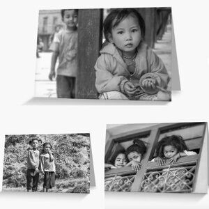 NWT - BW Photography Art Cards and Envelope Sets (3) by Noora Elkoussy